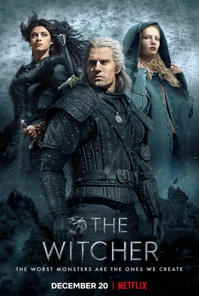 The Witcher poster - 11 x 17 inches - Henry Cavill