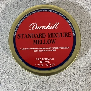 Dunhill Standard Mixture Pipe Tobacco Tin Empty Can Metal Discontinued Vtg - Picture 1 of 5