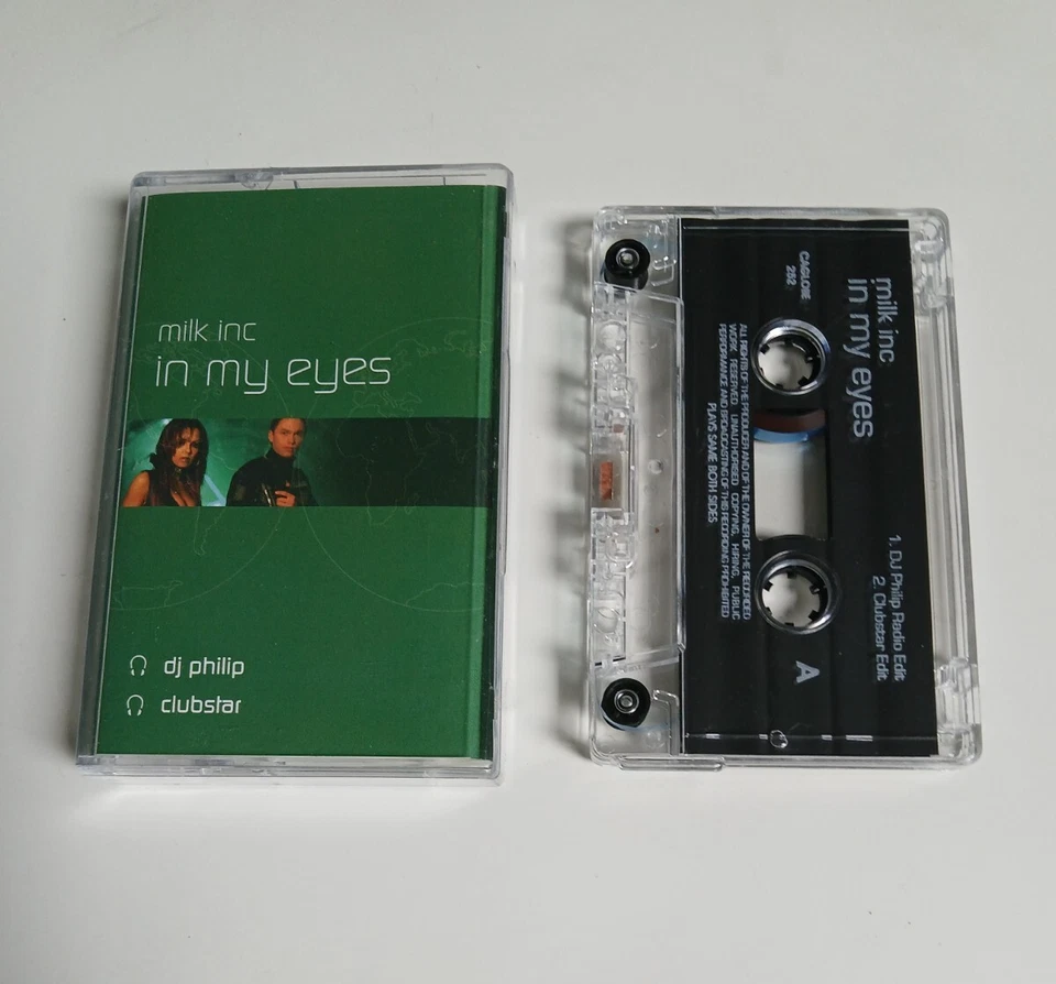 MILK INC. IN MY EYES CASSETTE TAPE SINGLE ALL AROUND THE WORLD UK 2002 - Image 1 of 1