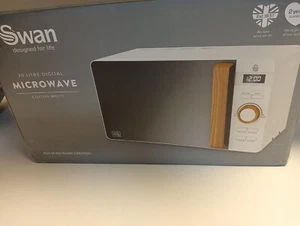 Swan Nordic Digital Mikrowelle 20L, 6 Betriebsstufen, 800W Leistung - Bild 1 von 3