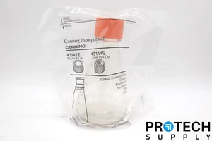 Corning 431145 500mL Erlenmeyer Flask Sterile w/ Vent Cap SEALED NEW w/ WARRANTY - Picture 1 of 4