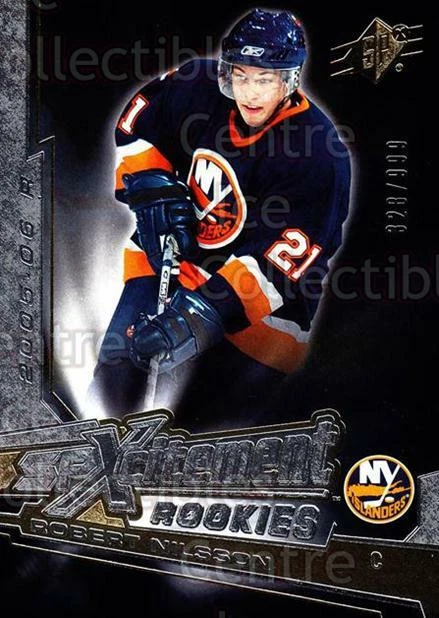 2005-06 SPx Xcitement Rookies #XRRN Robert Nilsson - Image 1 of 1