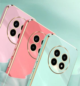 Für Realme 13 Pro 5G Candy Beschichtung Rahmen Weich Gummi Hülle Displayschutz - Bild 1 von 19