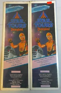 Disneyland Star Tours Lancio Interplanetario Premier Party 8 Gennaio 1987 2 Biglietti - Foto 1 di 3