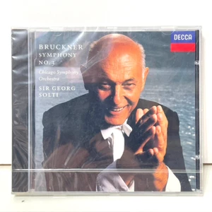 Bruckner Symphony No.3 CD Music Album Chicago Symphony Orch with Sir Georg Solti - Imagen 1 de 2