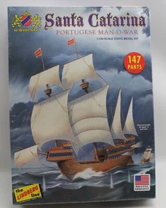 The Linberg Line Santa Catarina 1:144 Model Portugese Man-O- War Kit - Picture 1 of 2