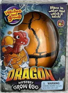 Dragon Mystery Grow Big Egg Hatches And Grows Water Ja-Ru New - Picture 1 of 12