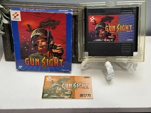 Gun Sight (Famicom) FC Nintendo NES ~ KONAMI Japan US Seller! CIB Boxed 1991 - Picture 1 of 7