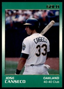 1991 STAR GOLD - #61 JOSE CANSECO OAKLAND ATHLETICS