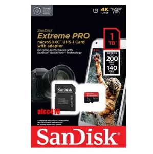 SanDisk 1TB Extreme Pro Micro SD SDXC Class 10 Memory Card 200MB/s Mobile - Photo 1 sur 1