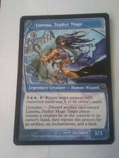 Linessa, Zephyr Mage *Rare* Magic card MtG Future Sight VLP/NP combine shipping