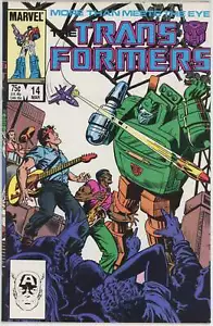 Transformers #14 (1984) - 9.0 VF/NM *Rock and Roll-Out* 1st Print - Picture 1 of 2
