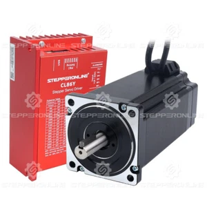 Kit de motor paso a paso y controlador de circuito cerrado Stepperonline 12Nm Nema 34 con cable de 1,5 m - Imagen 1 de 3