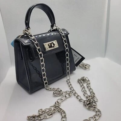 Kendall & Kylie Jenner Turn Lock Vegan Leather Silicon Mini Crossbody Bag NWT - Image 1 of 4