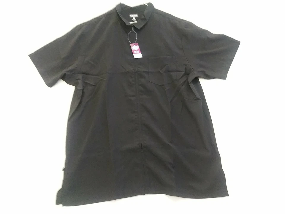 Edwards #4284 Mens XL Black Zip Up Shirt - Image 1 of 3