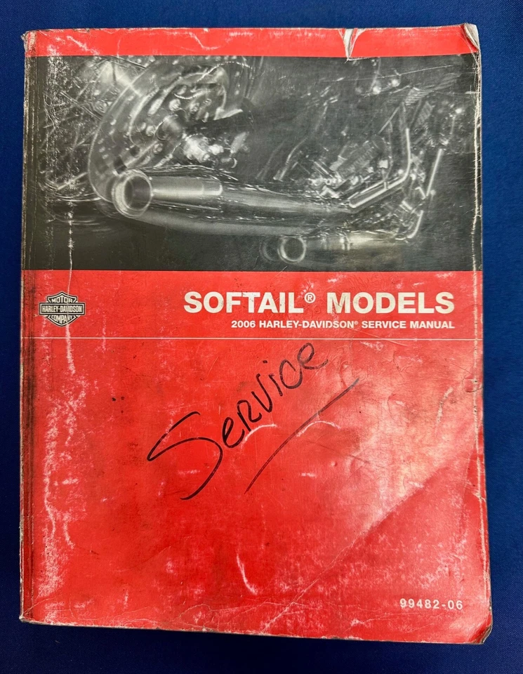 Manual de servicio de modelos Harley-Davidson Softail Foto 1 de 4