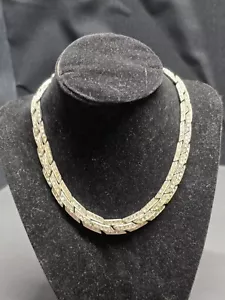 VTG Ora Demiparure Clear Rhinestone Choker 15” Necklace - Picture 1 of 8