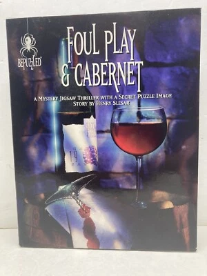 Foul Play & Cabernet Mystery Jigsaw Puzzle with Secret Puzzle Image 1000 pieces - Image 1 of 4