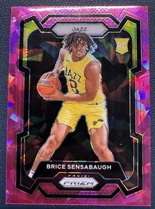 RC Panini Prizm #177 Brice Sensabaugh Pink Ice Prizm 2023-24 - Imagen 1 de 2