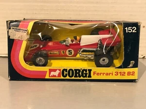 Corgi No: 152  Ferrari 312 B2 Formula 1 F1, boxed, whizzwheels - Picture 1 of 11