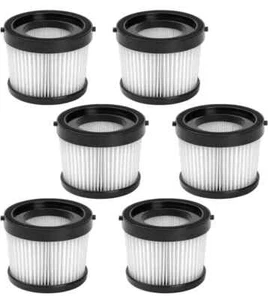 6er-Pack DCV501HB Filter passend für DEWALT 20V Vakuum Kabellos Hand Vac Lanmu - Bild 1 von 1