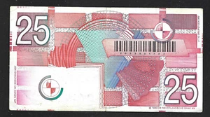 NETHERLANDS $25 GULDEN P.100 (VF) FROM 1989 - Picture 1 of 2