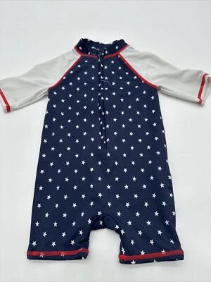 Janie And Jack One Piece Juvenil Unisex 12-18M Estrellas AOP Cremallera... #8383 Foto 1 de 4