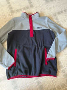 Columbia Benton Springs Half Snap Pullover Large Damen grau Fleece - Bild 1 von 6