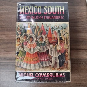 Mexiko Süd Der Isthmus von Tehuantepec von Miguel Covarrubias 1947 Druck - Bild 1 von 10