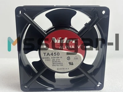 Ventilador de gabinete 1 PIEZA NIDEC A30108-10 TA450 115V 0.26A/.21 12038 12CM Entrega rápida Foto 1 de 3