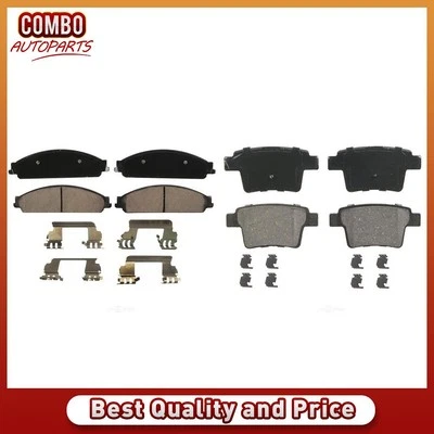 Juego de pastillas de freno de disco delanteras traseras para Ford Taurus X 2008-2009 Foto 1 de 4