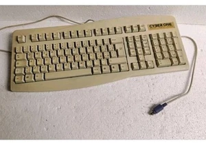 Computer Vintage Keyboard PS/2 tastiera CYBER ONE X IBM, Olivetti,Pentium...✅🎮 - Bild 1 von 7