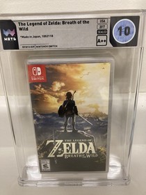 The Legend Of Zelda:Wata 10 A++,vga 100 Switch,Sealed Box Perfect Mint NES.best
