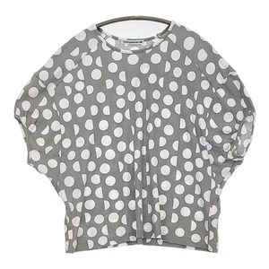 mina perhonen AAS8655 Palette Punkte Gr. 36 Dolmanärmel Tops grau weiß 5-062... - Bild 1 von 8