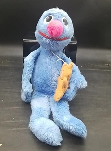 Hasbro Sesame Street Grover Puppet 15" Plush 1985 Softies with Teddy Bear - Picture 1 of 7