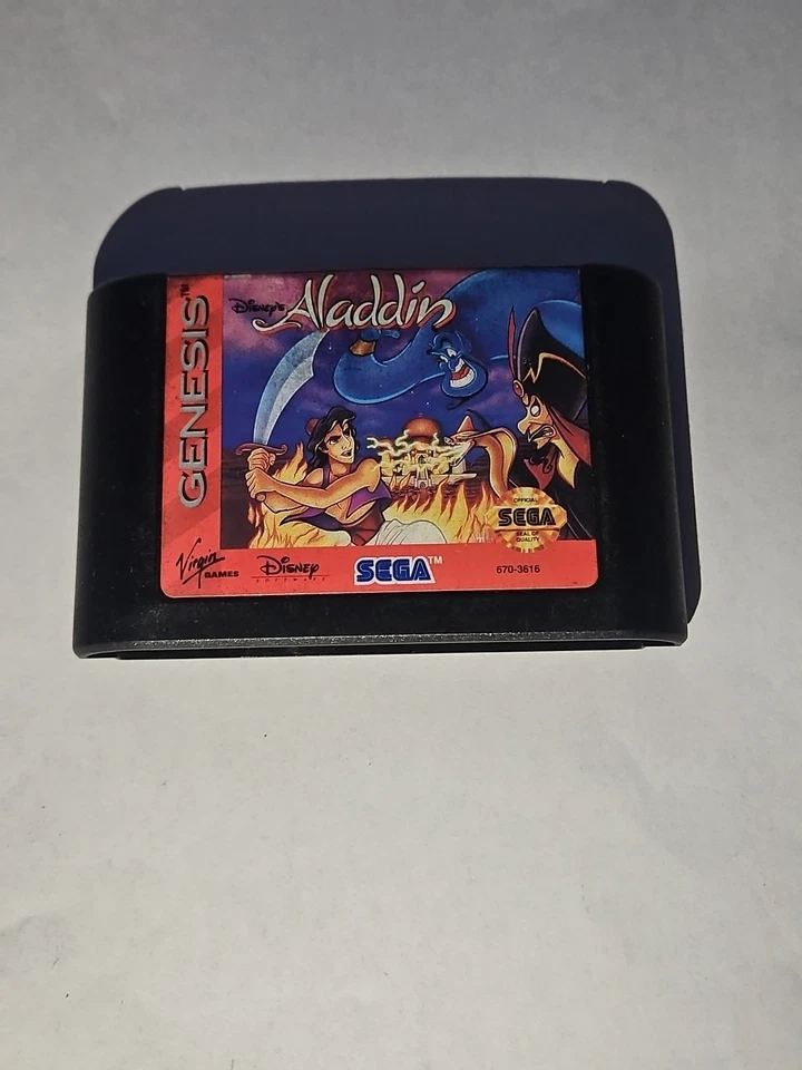Disney's Aladdin Sega Genesis 1993 - Image 1 of 1