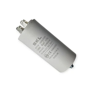 SKL CAPACITOR 40 MF MICROFARAD 450 VOLT DC FOR MOTORS - Picture 1 of 1