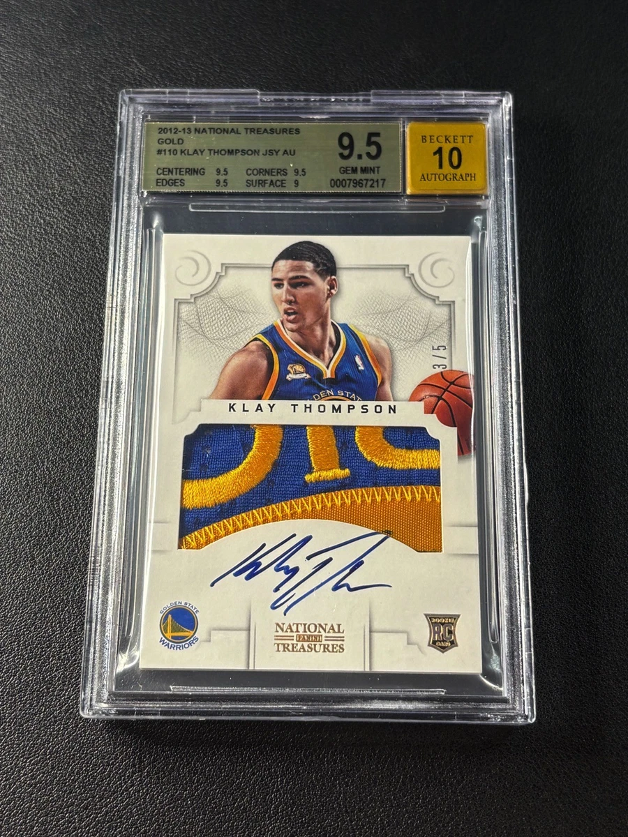 Klay Thompson Basketball Grade 10 Rookie Sports Trading Cards
