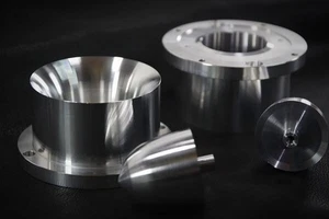 Custom CNC-gefrästes massives Aluminium Hochtöner Horn Paar für JBL 2403 2402 076 077 - Bild 1 von 4