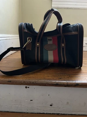 De Colección Lark Equipaje de Mano Expandible Correa Ajustable Negra 15" Expandible Foto 1 de 4