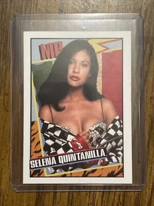 Selena Quintanilla Singer Custom Wrestling Style Trading Card By MPRINTS - Picture 1 of 2