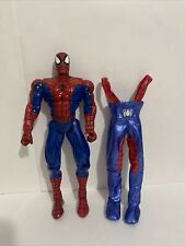 VTG Spiderman Toy Biz Adventure Heros 10” Fisherman - RARE w/ Overalls Suit 2001