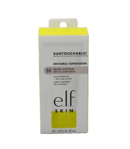 e.l.f. SKIN Suntouchable! Invisible Sunscreen SPF 35 - 1.7 fl oz New In Box - Picture 1 of 2