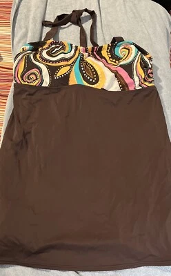 Vestido de baño Avenue de verano para mujer talla 16 geométrico de una pieza excelente Foto 1 de 4