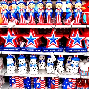 Gemmy Independence Day Lighted Blow Mold Indoor Décor Choose 1 from 4 Designs - Picture 1 of 17
