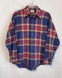Camisa de franela MAY D&F para hombre XL manga larga abotonada - DE COLECCIÓN Denver, Colo - Imagen 1 de 8