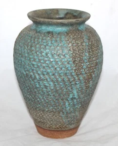 1995 POTTERY VASE GRABER 9 3/4" TALL - Picture 1 of 6