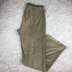 Eddie Bauer Straight Leg Corduroy Yoga Pants w/Drawstrings Unisex Tall L (Brown) - Picture 1 of 7