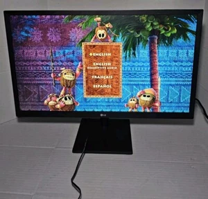 LG 24BK430H-B 24" 1920x1080 1080p IPS LCD Monitor HDMI VGA w/ Stand & Power Cord - Picture 1 of 4