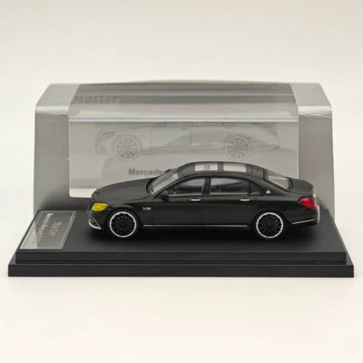 Master 1/64 Mercedes Benz Maybach S560 Miniature Diecast Toys Car Models Black - Immagine 1 di 4